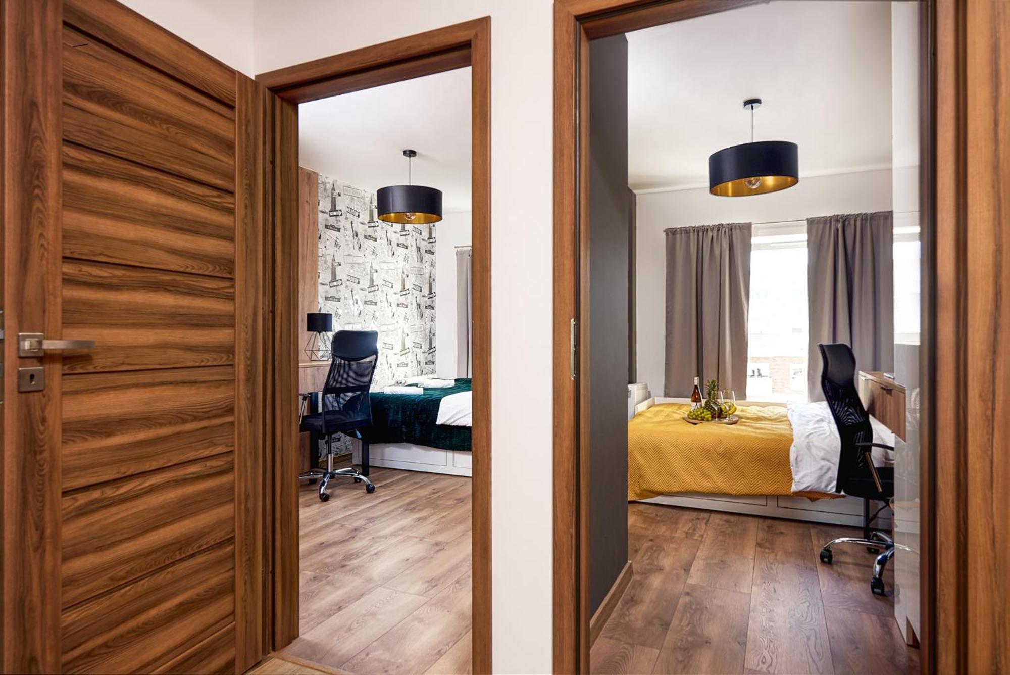Lumina Luxury 3-Rooms Apartments With Parking Łódź Esterno foto