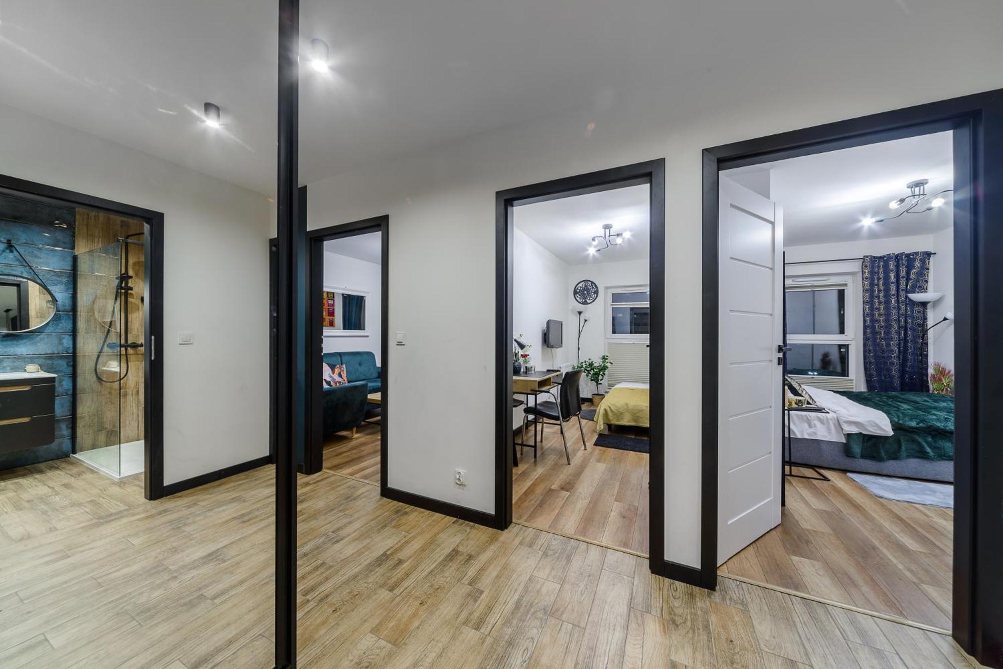 Lumina Luxury 3-Rooms Apartments With Parking Łódź Esterno foto